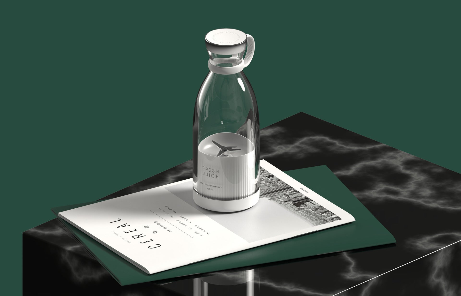 350ML Portable Electric Juicer Blender | USB Rechargeable Household Mixer Cup