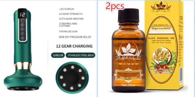 Electric Vacuum Cupping Massager – Anti-Cellulite & Muscle Pain Relief Therapy