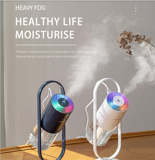 Magic Shadow USB Humidifier w/ Night Light Projector | 3-in-1 for Home, Car, Office