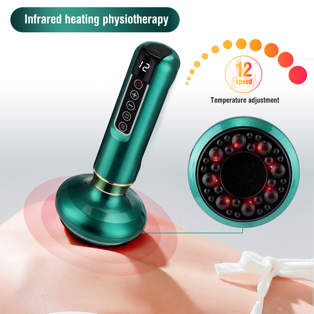 Electric Vacuum Cupping Massager – Anti-Cellulite & Muscle Pain Relief Therapy