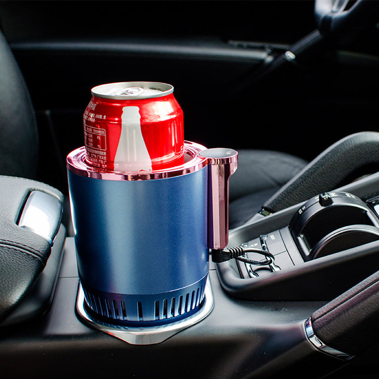 2-in-1 Car Heating & Cooling Cup | 12V Smart Cup Holder with Temperature Display