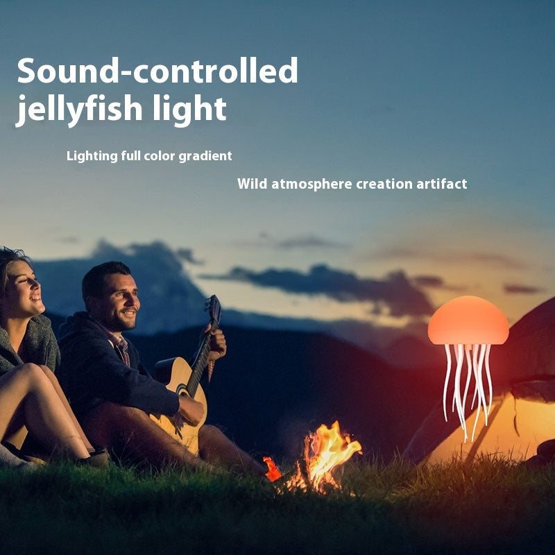 Portable Jellyfish Lamp – LED Night Light for Bedside & Desk