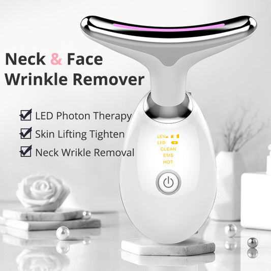 EMS Thermal Neck Lifting Massager – Microcurrent Wrinkle Remover