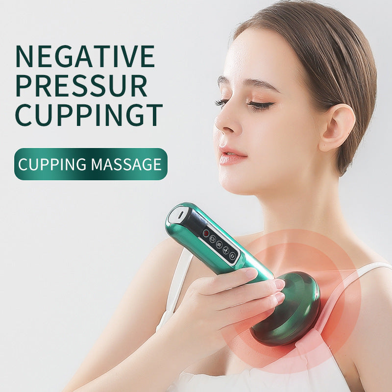 Electric Vacuum Cupping Massager – Anti-Cellulite & Muscle Pain Relief Therapy
