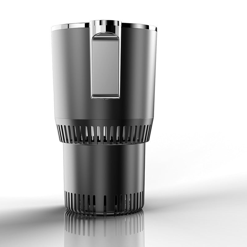 2-in-1 Car Heating & Cooling Cup | 12V Smart Cup Holder with Temperature Display