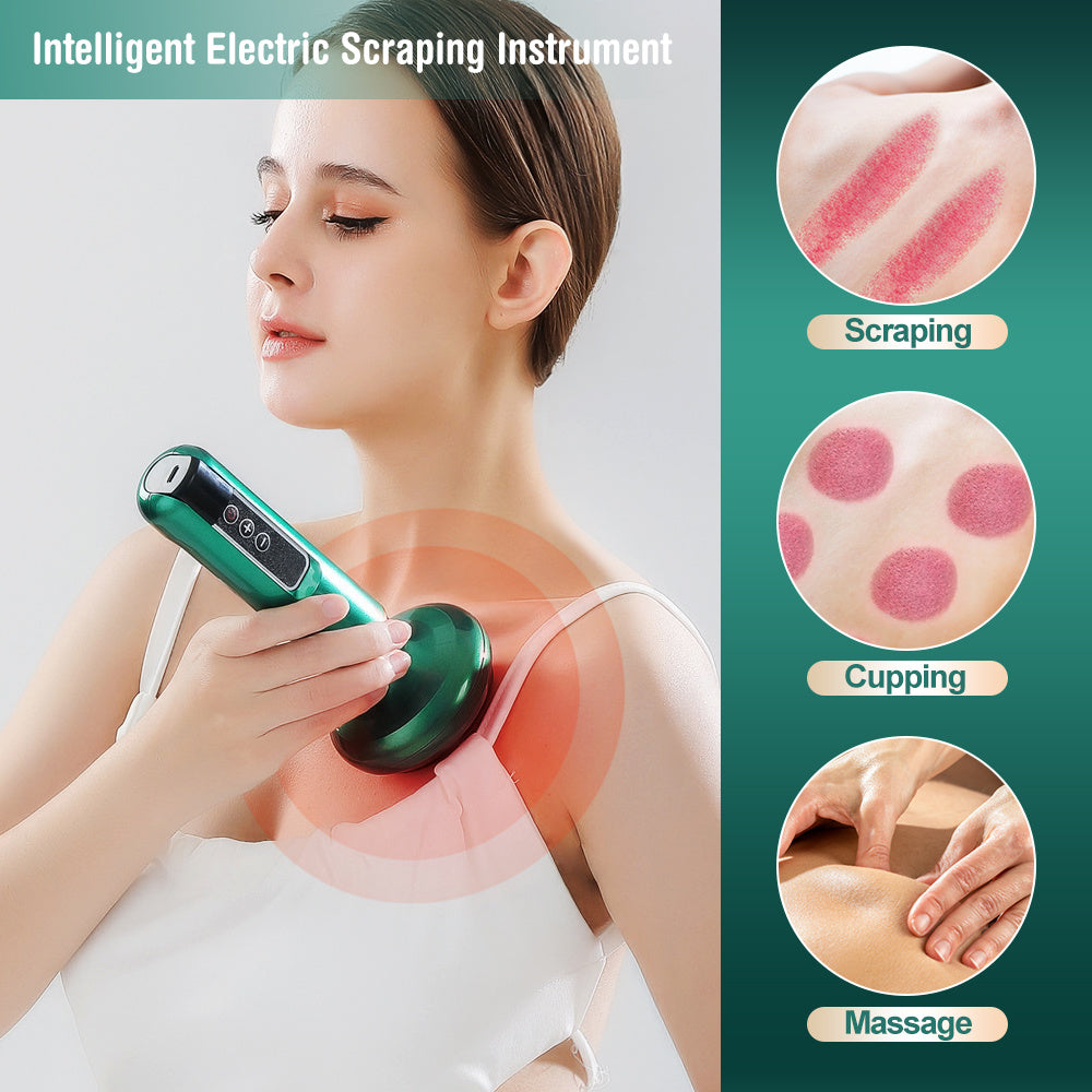 Electric Vacuum Cupping Massager – Anti-Cellulite & Muscle Pain Relief Therapy