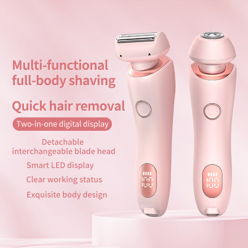 Lady Shaver – 2-in-1 USB Rechargeable Epilator & Trimmer for Women
