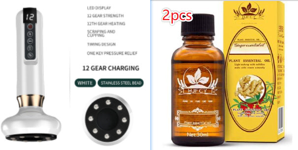 Electric Vacuum Cupping Massager – Anti-Cellulite & Muscle Pain Relief Therapy