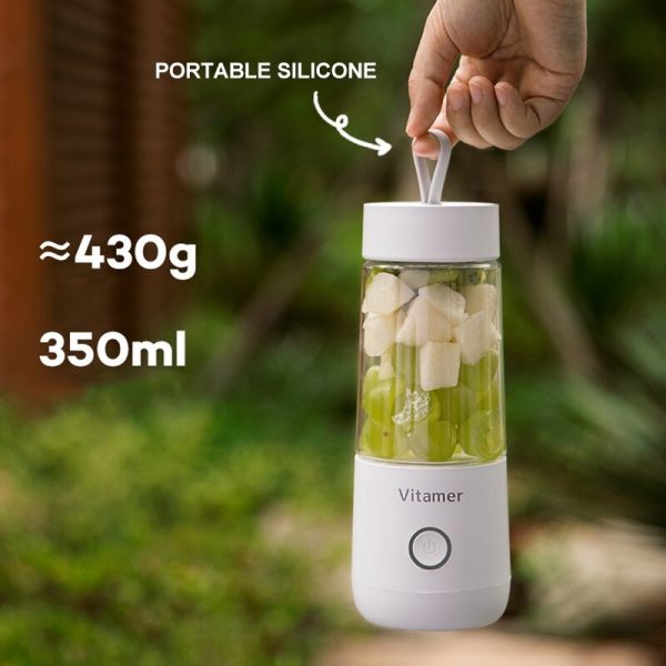 Portable Blender 350ml USB Rechargeable - Mixer for Smoothies & Shakes - Image 10