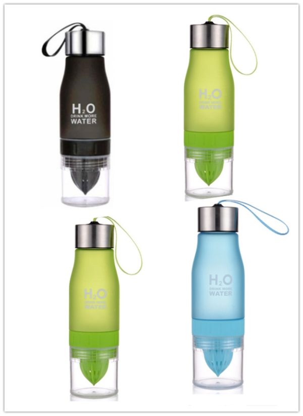 Colorful Frosted Lemon Cup - Cute Plastic Water Bottle with Lid - Image 9