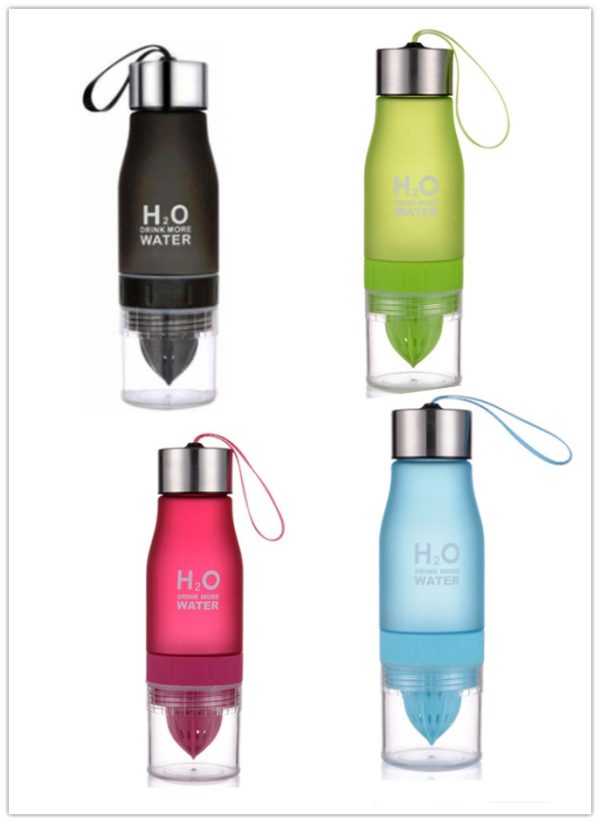 Colorful Frosted Lemon Cup - Cute Plastic Water Bottle with Lid - Image 5