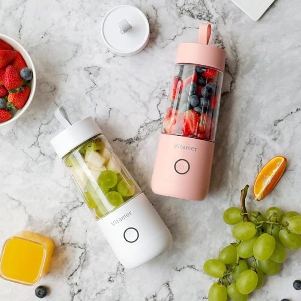 Portable Blender 350ml USB Rechargeable - Mixer for Smoothies & Shakes - Image 8