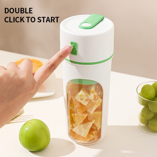 Wireless Kitchen Juicer - USB Rechargeable Fruit Mixer & Smoothie Maker - Image 6