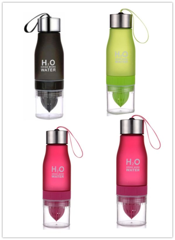 Colorful Frosted Lemon Cup - Cute Plastic Water Bottle with Lid - Image 3