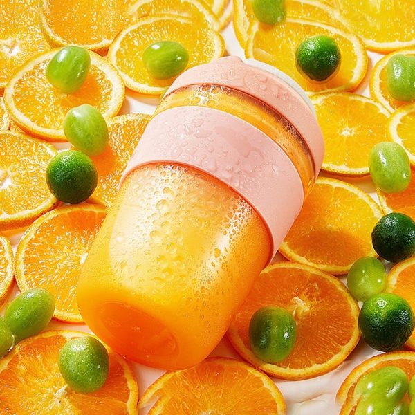 USB Rechargeable Juicer Cup 400ml - 4 Blades for Shakes & Smoothies - Image 9