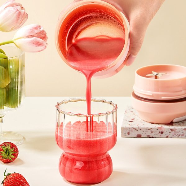 USB Rechargeable Juicer Cup 400ml - 4 Blades for Shakes & Smoothies - Image 6