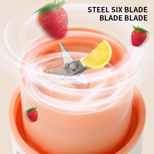Wireless Kitchen Juicer - USB Rechargeable Fruit Mixer & Smoothie Maker - Image 8