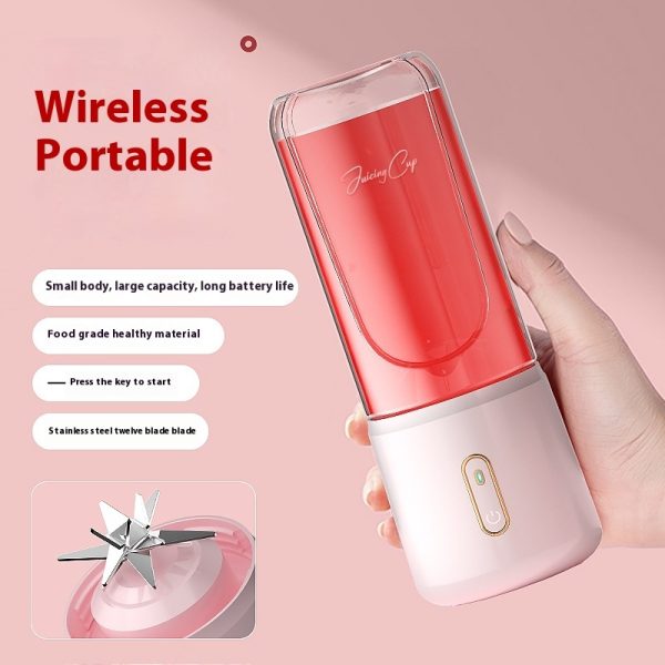 Portable Blender USB Charging – 1-Click Smoothie & Juice Cup - Image 6