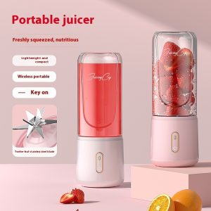 Portable Blender USB Charging – 1-Click Smoothie & Juice Cup